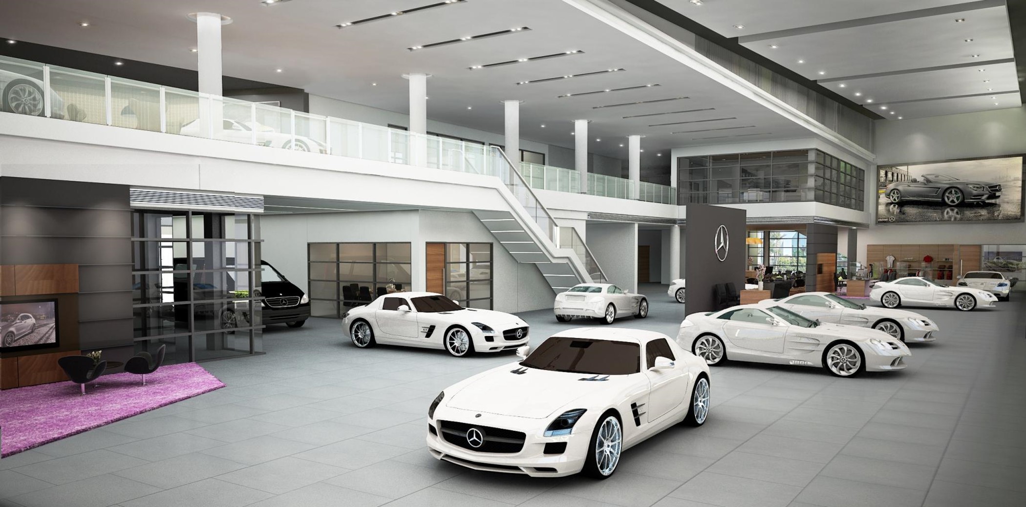 Mercedes-Benz Showroom VTC Motor