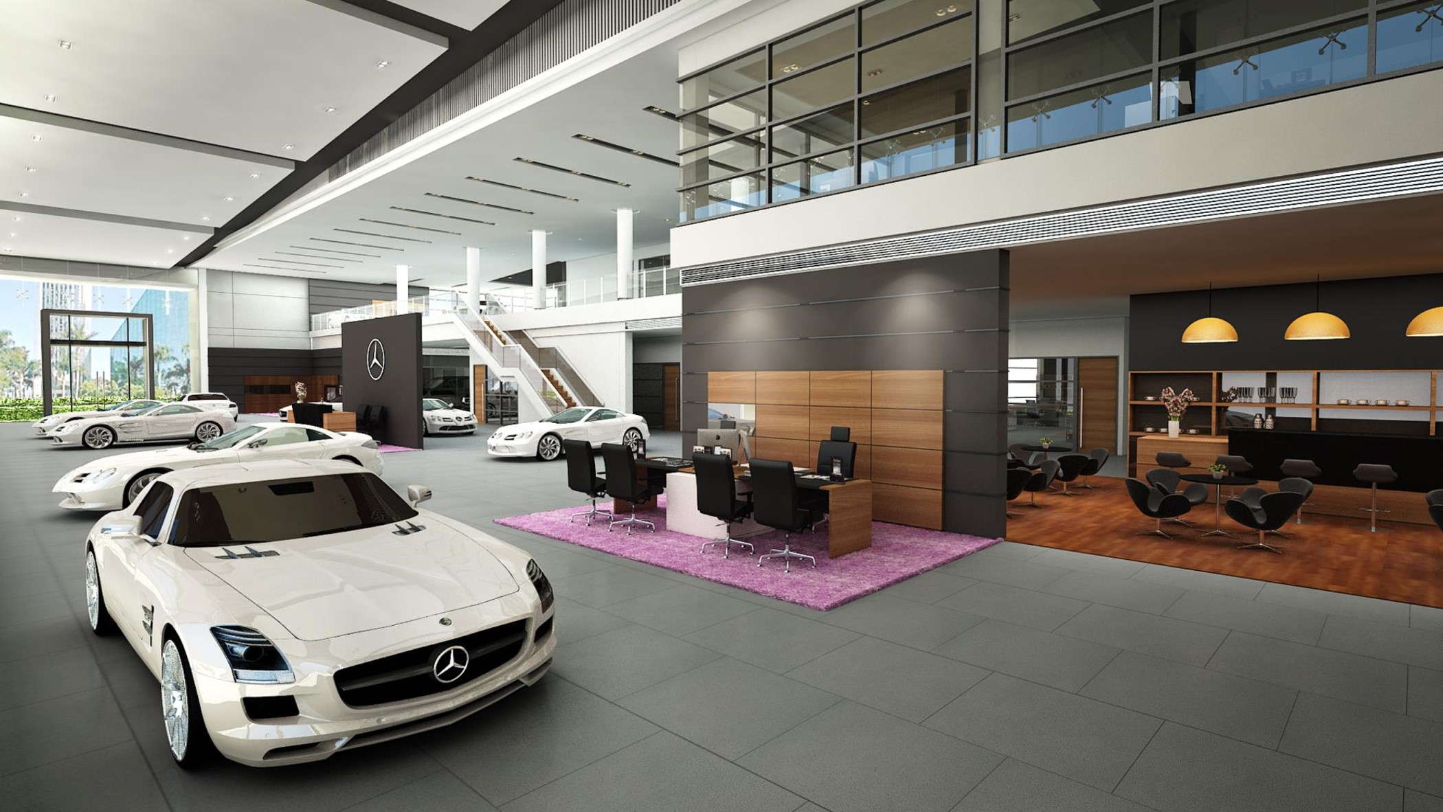 Mercedes-Benz Showroom VTC Motor