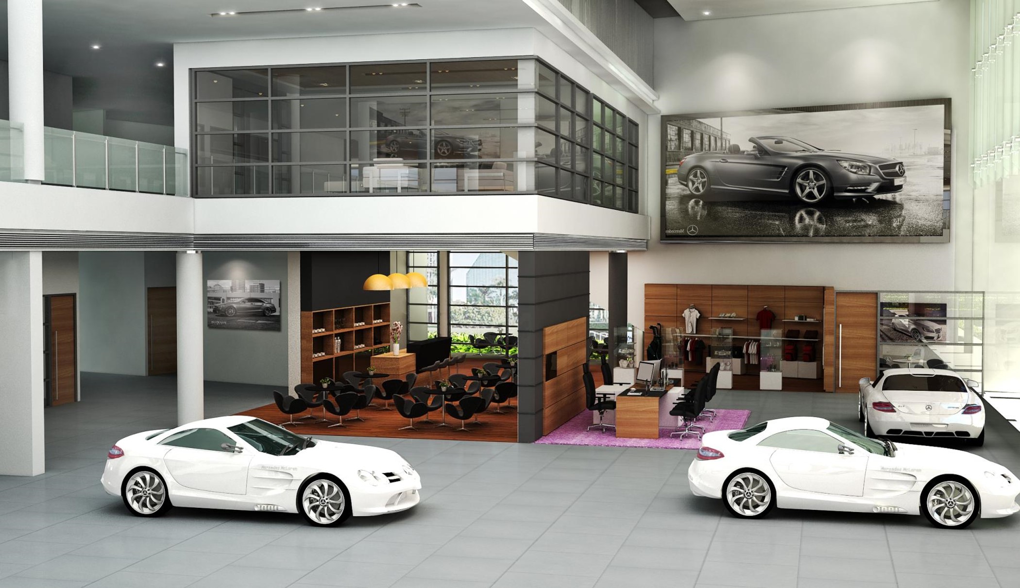 Mercedes-Benz Showroom VTC Motor